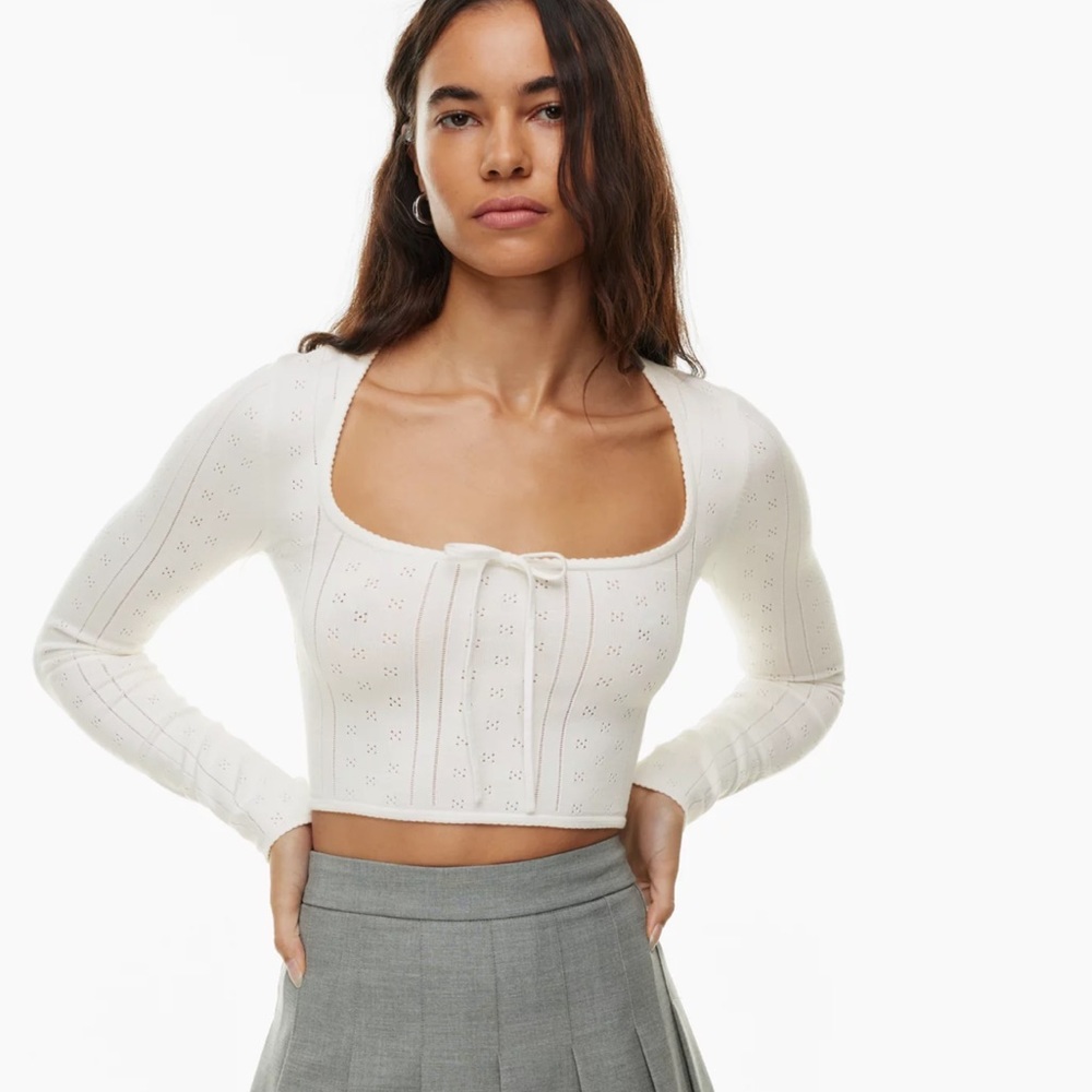 Sunday Best- Aritzia Butterfly Sweater size xsmall